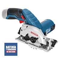 Mini Sierra Circular 3 3/8" (86mm) 12V 26mm Baretool Bosch GKS 12V-26